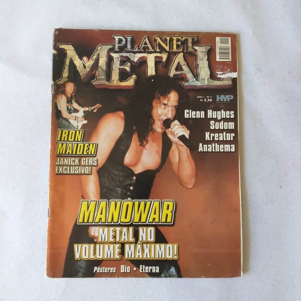 Planet Metal - Ano I Nº 9 (Revista) Leia a Descrição