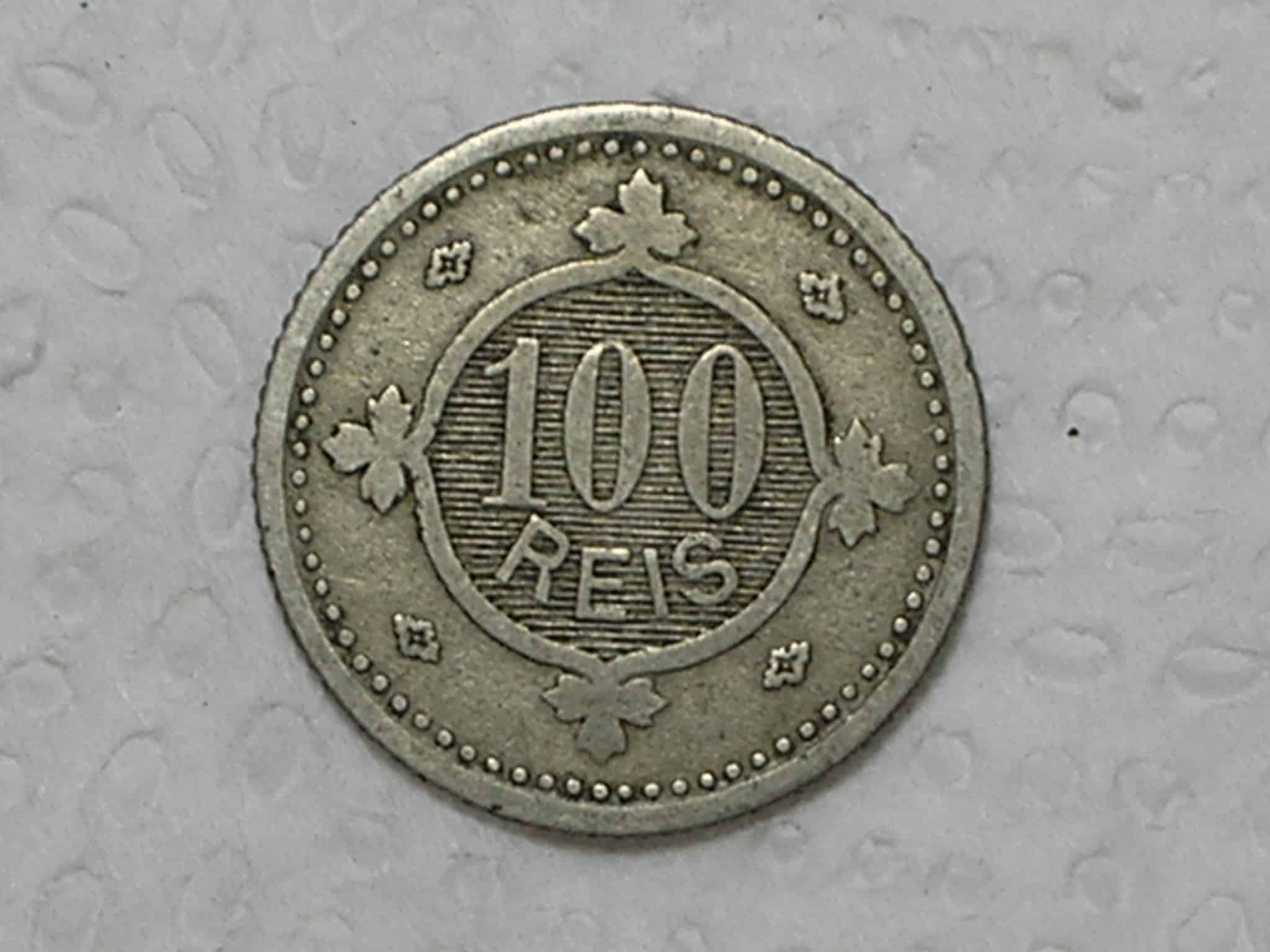 | Casa do Colecionador 100 Réis - 1900 / Carolus I / box16.1