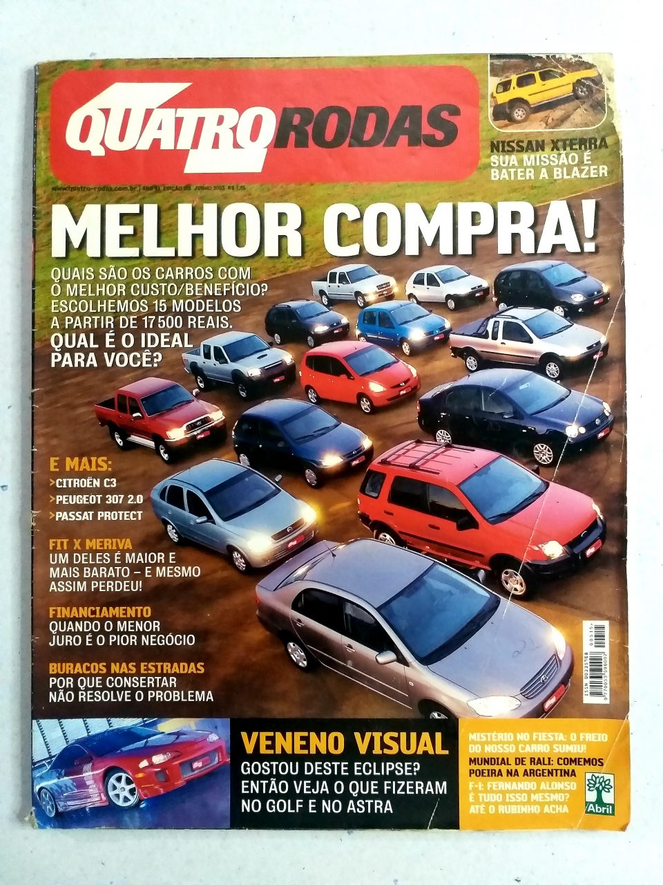 | Casa do Colecionador 4 (Quatro) Rodas - Ano 43 - Edição 515 - Melhor Compra - Junho 2003 (Revista)