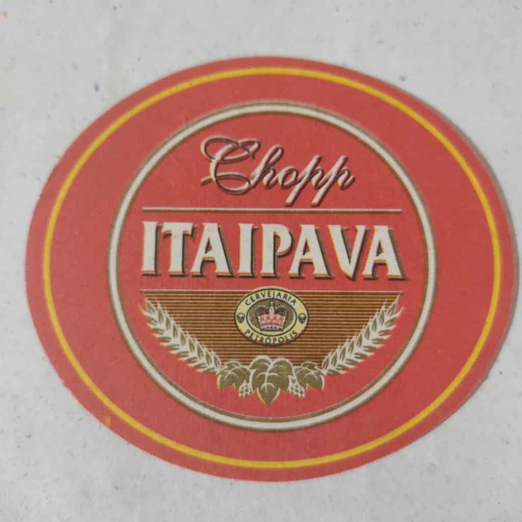 | Casa do Colecionador Bolacha de Chopp Nacional - Chopp Itaipava - Cervejaria Petrópolis/ RJ