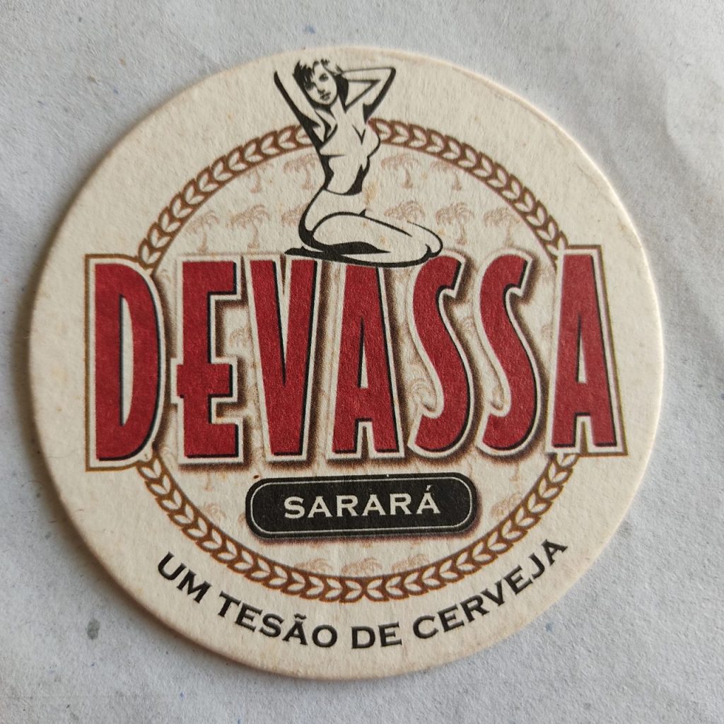 Bolacha de Chopp Nacional - Devassa Sarará