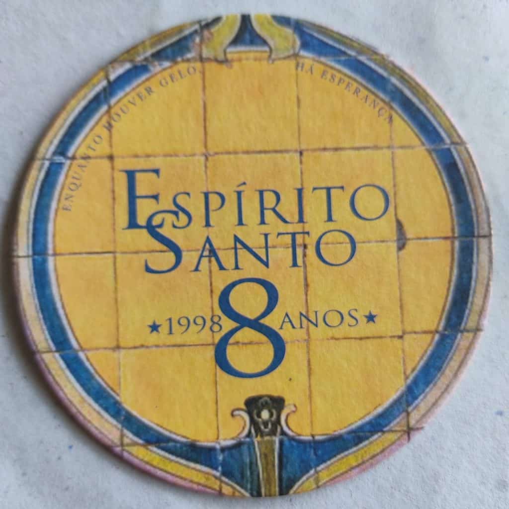 Bolacha de Chopp Nacional - Espírito Santo 1998 - 8 Anos