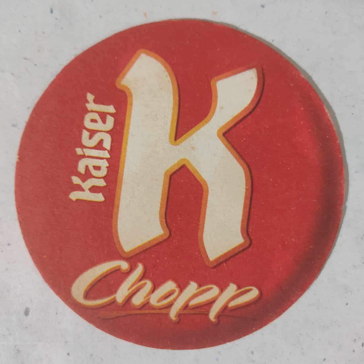 | Casa do Colecionador Bolacha de Chopp Nacional - Kaiser Chopp
