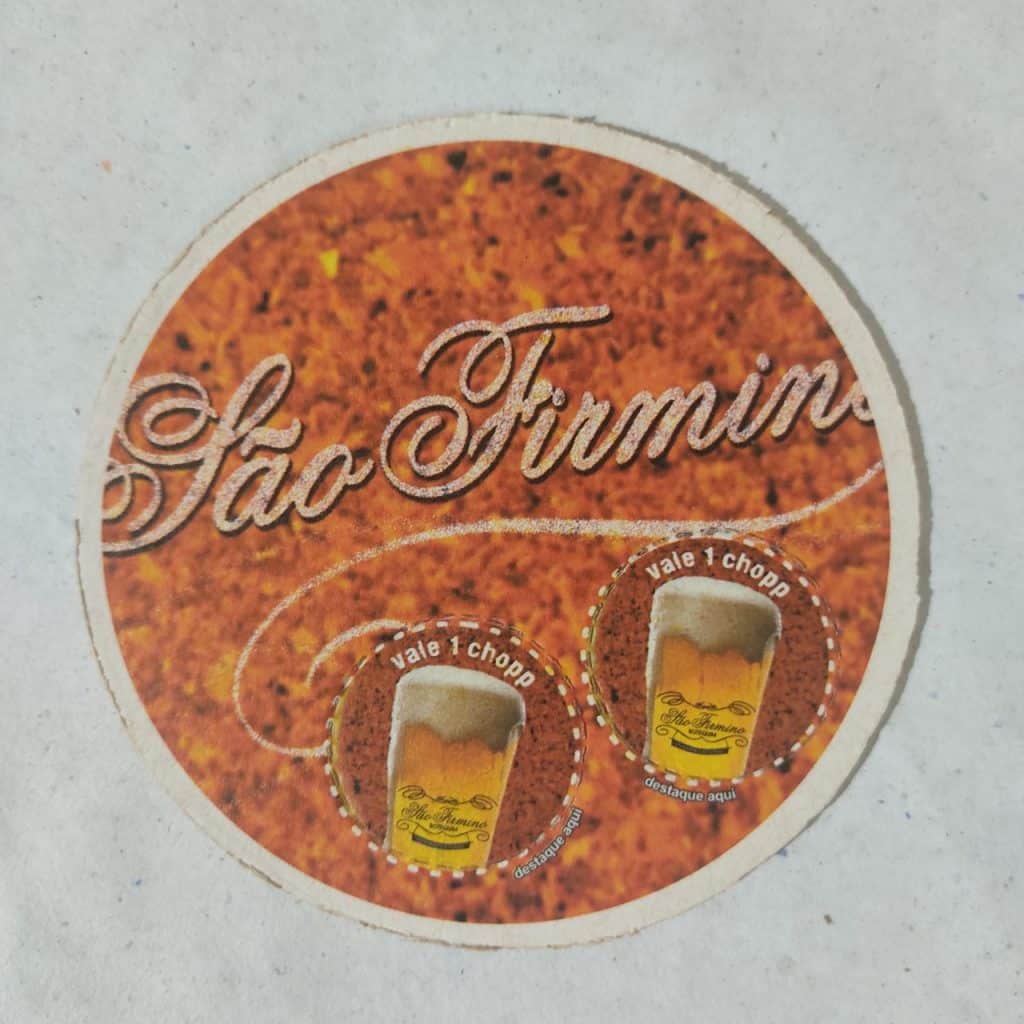 Bolacha de Chopp Nacional - São Firmino Botequim
