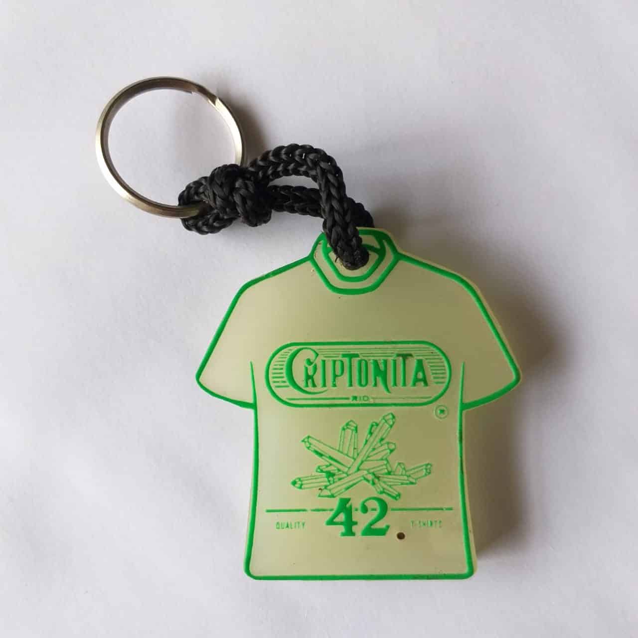 Chaveiro de Borracha - Criptonita