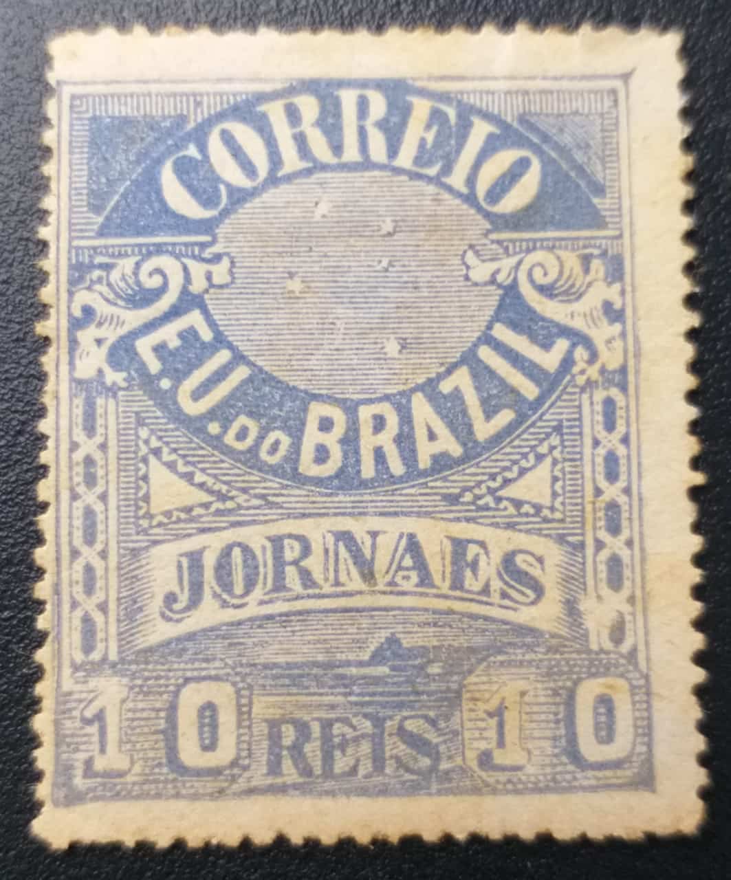 | Casa do Colecionador Jornais - RHM J22A (Novo) Cruzeiro do Sul - 10 Réis - 11/09/1890 (Selos/Filatelia)