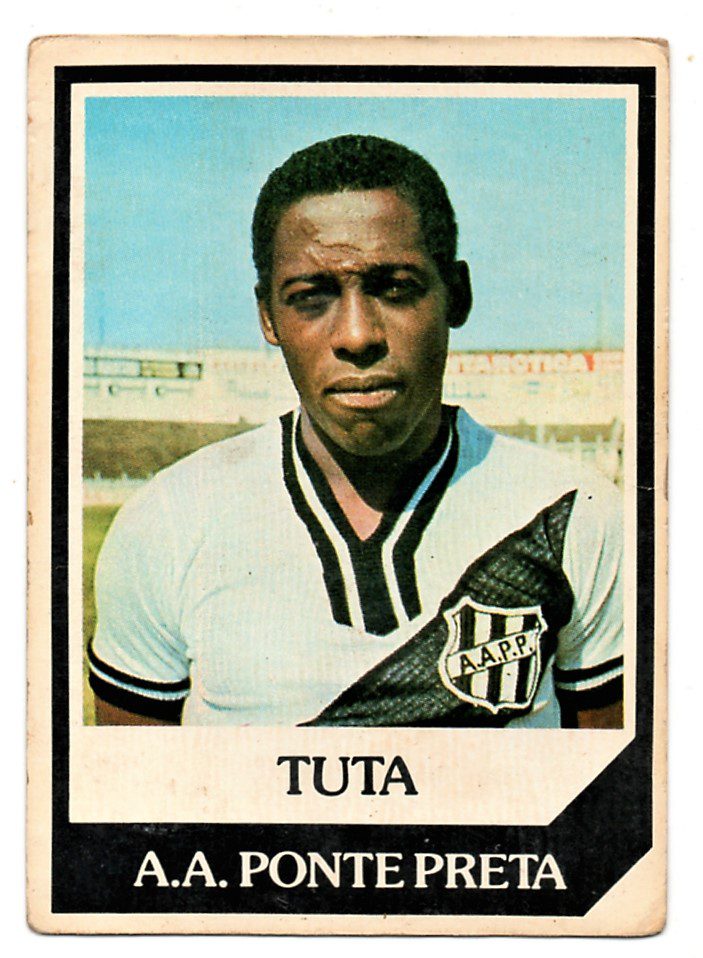 | Casa do Colecionador Ping Pong Futebol Cards Associação Atletica Ponte Preta - Nº 157 - Tuta