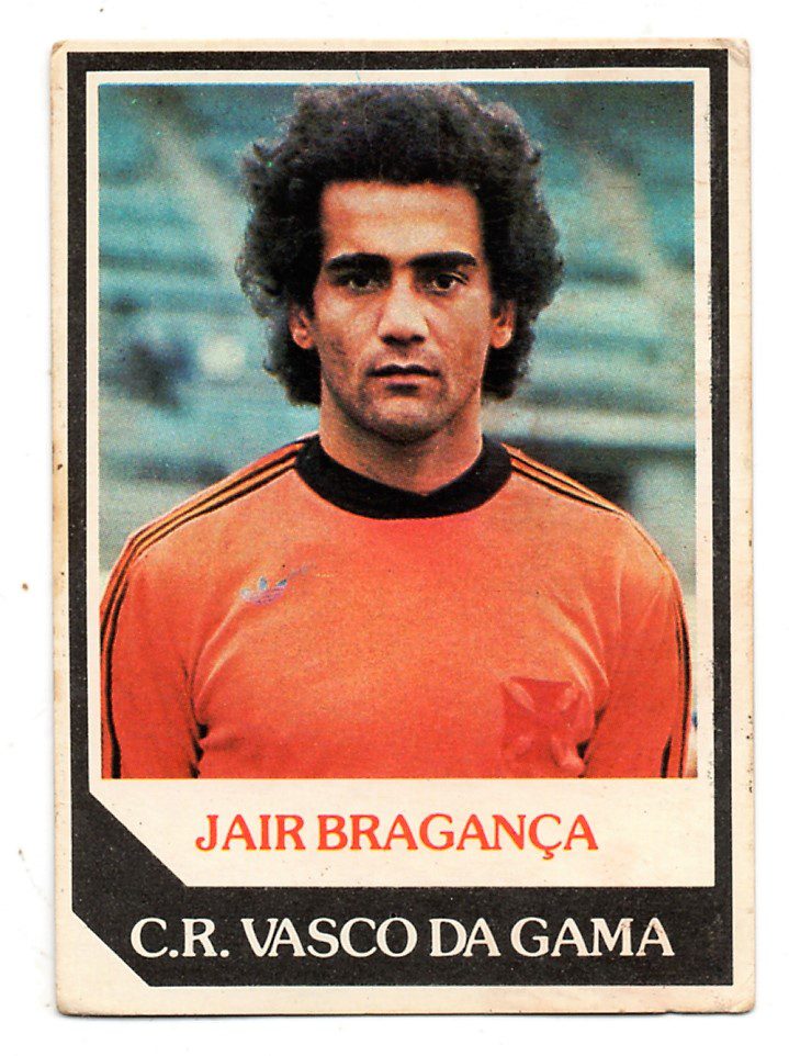 | Casa do Colecionador Ping Pong Futebol Cards Clube de Regatas Vasco da Gama - Nº 253 - Jair Bragança