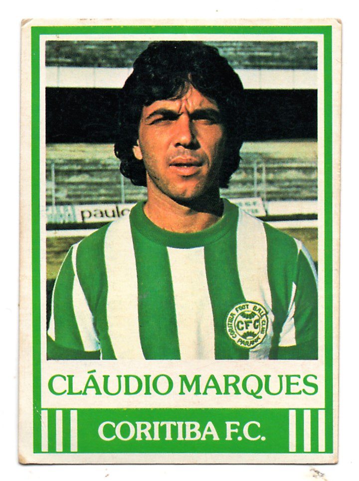 | Casa do Colecionador Ping Pong Futebol Cards Coritiba Futebol Clube - Nº 375 - Claudio Marques