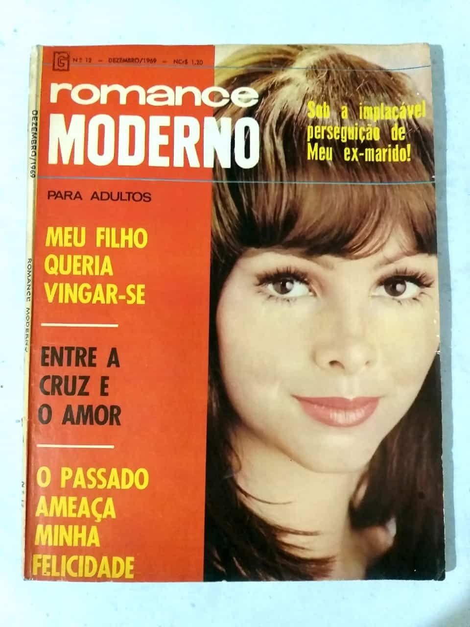 | Casa do Colecionador Romance Moderno Nº 12 (Editora Rio Gráfica - RGE) Dezembro 1969 - Revista