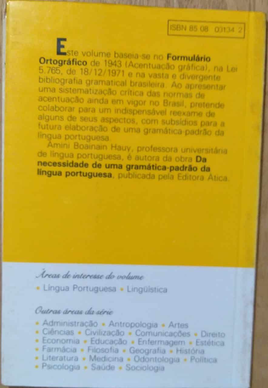 | Casa do Colecionador Série Princípios 175 / Acentuação gráfica em Vigor.