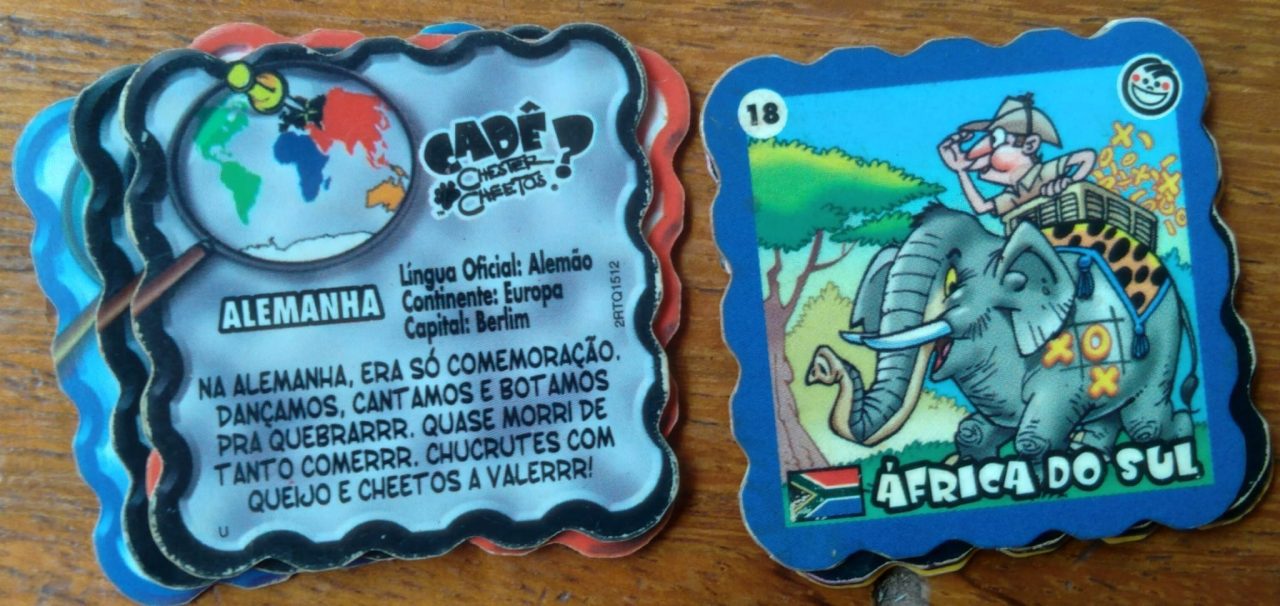 | Casa do Colecionador Tazo Elma Chips Cadê Chester Chetos / valor unitário.