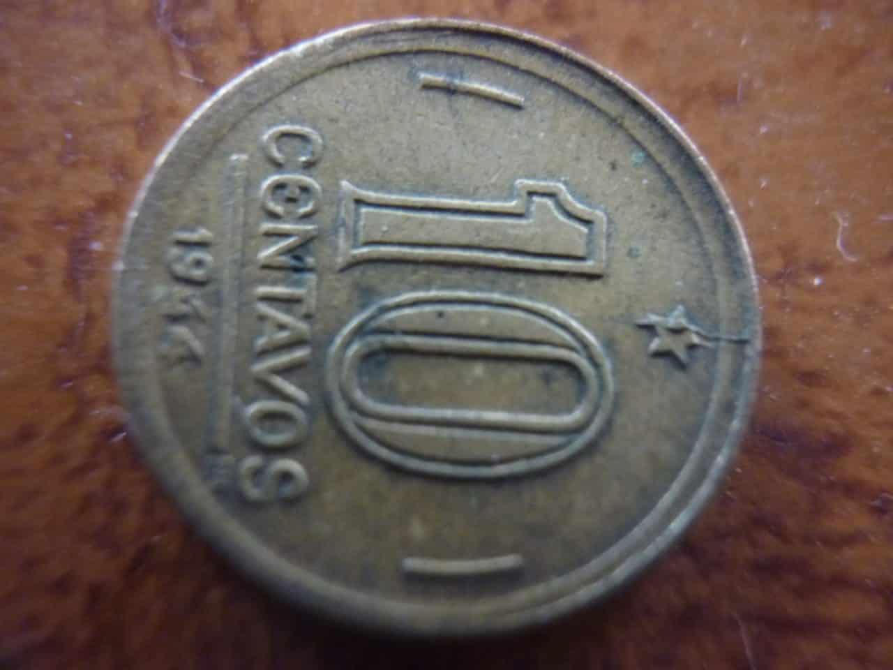 | Casa do Colecionador 10 CENT. 1944 GETULID. E PONTO NA ESTRELA VER FOTOS.