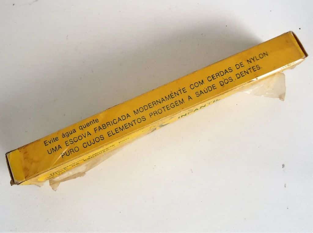 | Casa do Colecionador Antiga Escova De Dentes Nova Flex - Anos 80 - Memorabilia