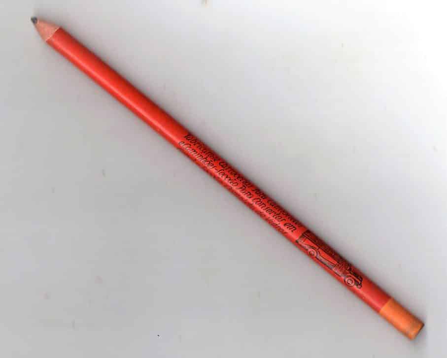 | Casa do Colecionador Antigo Lapis Propaganda – Fabrica de Carrocerias Pilares ( Onibus ) – Anos 50 - Colecionavel