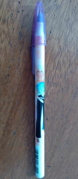 Caneta usada para colecionar Bic Mattel Barbie