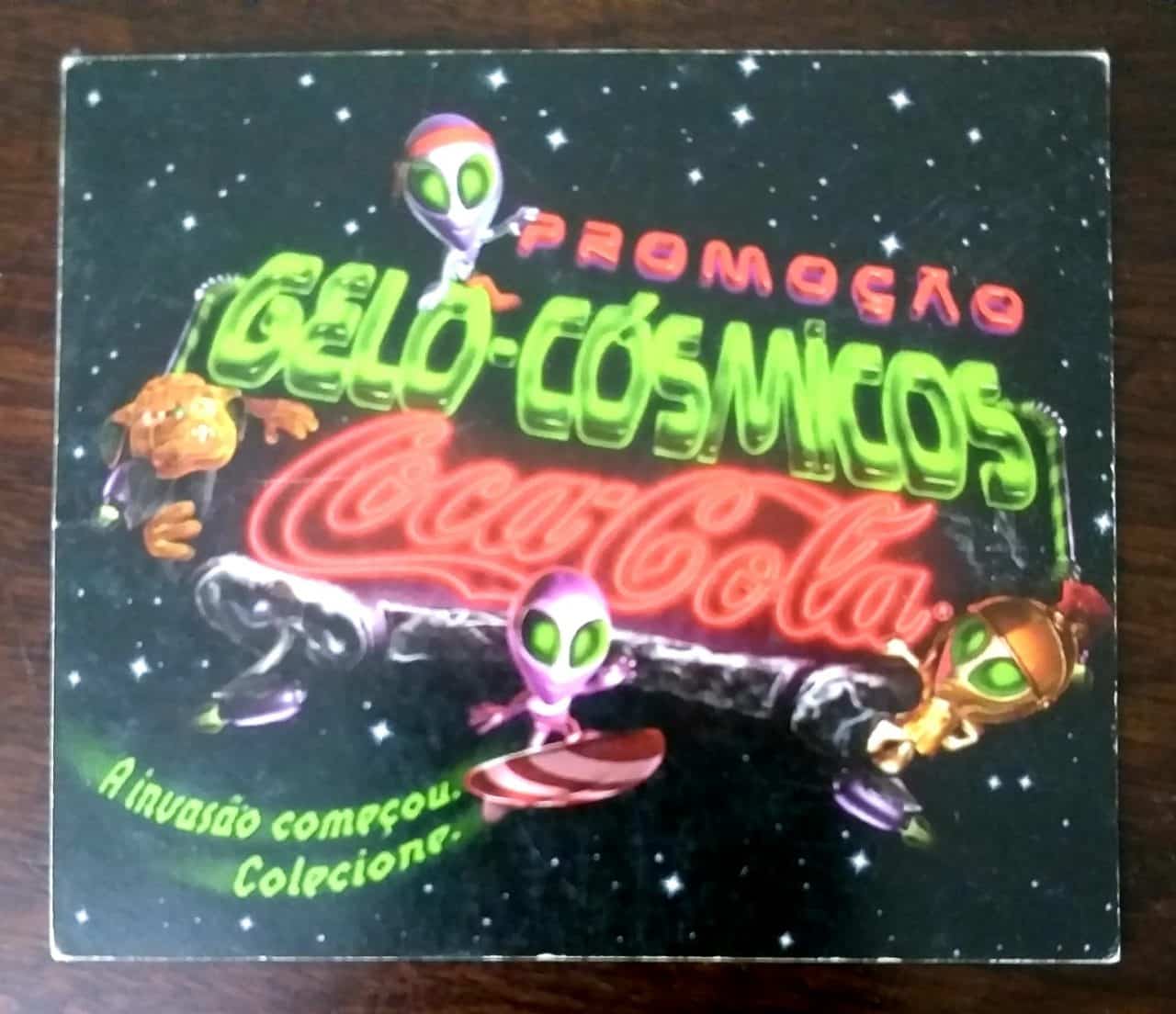 | Casa do Colecionador Card Geloucos - Gelo Cósmicos – Coca Cola (3ª Coleção) Nº 01 – Cosmomímica (1999)