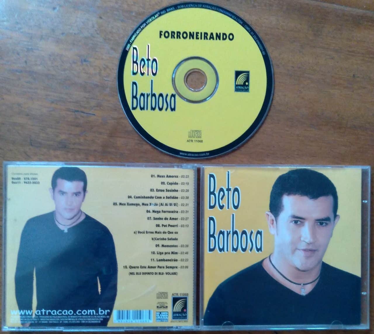 | Casa do Colecionador Cd Beto Barbosa Forroneirando / Meus amores Cupido Momentos.