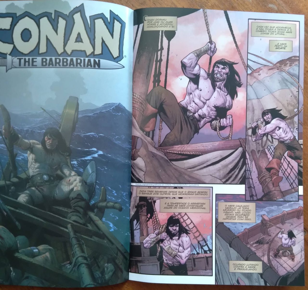 | Casa do Colecionador Conan o Barbaro 3 2019 / Prisioneiro da civilização.