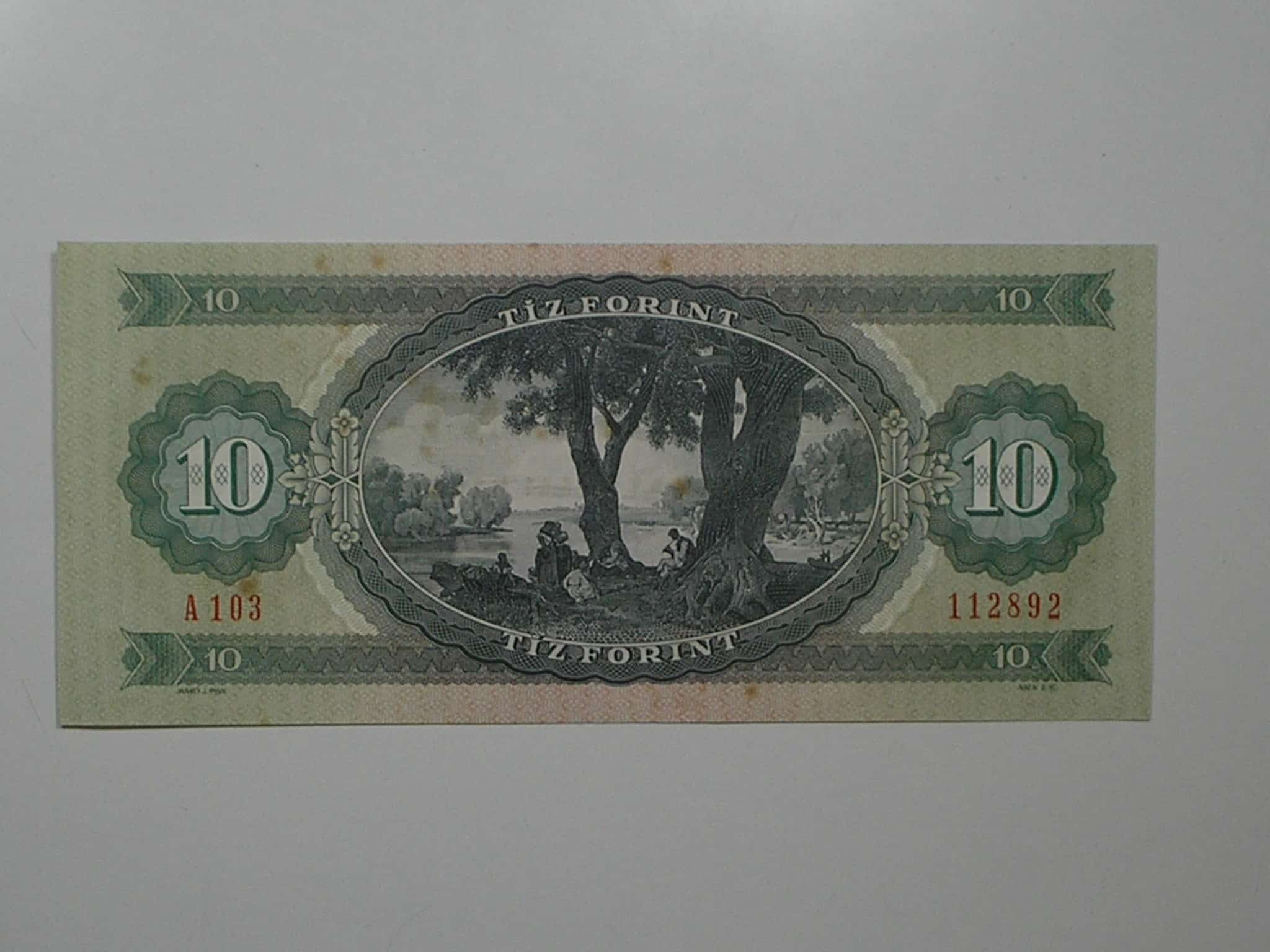 | Casa do Colecionador Hungria) 10 Forint - 1975 / Flor de Estampa / ce03