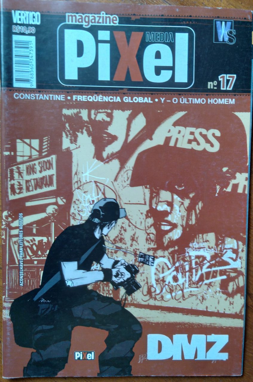 | Casa do Colecionador Pixel Magazine 17 / DMZ Y o Último Homem Constantine.