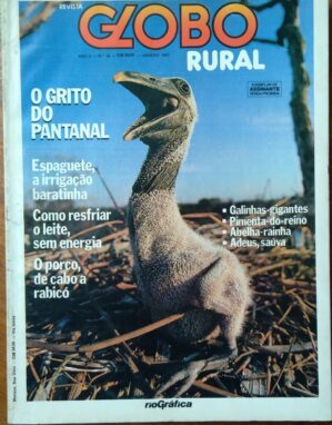 Revista Globo Rural 16 / O Grito do Pantanal / Galinhas gigantes I Porco.