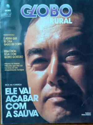 Revista Globo Rural 33/ Ele vai acabar com a Saúva / Fazenda modelo.