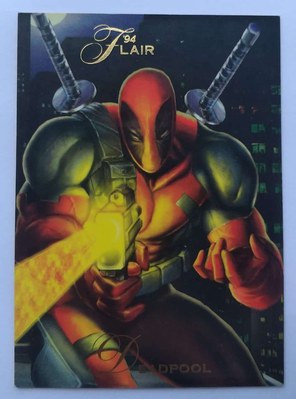 | Casa do Colecionador Card - 94 Flair Nº 78 - Deadpool Strikes (1994)