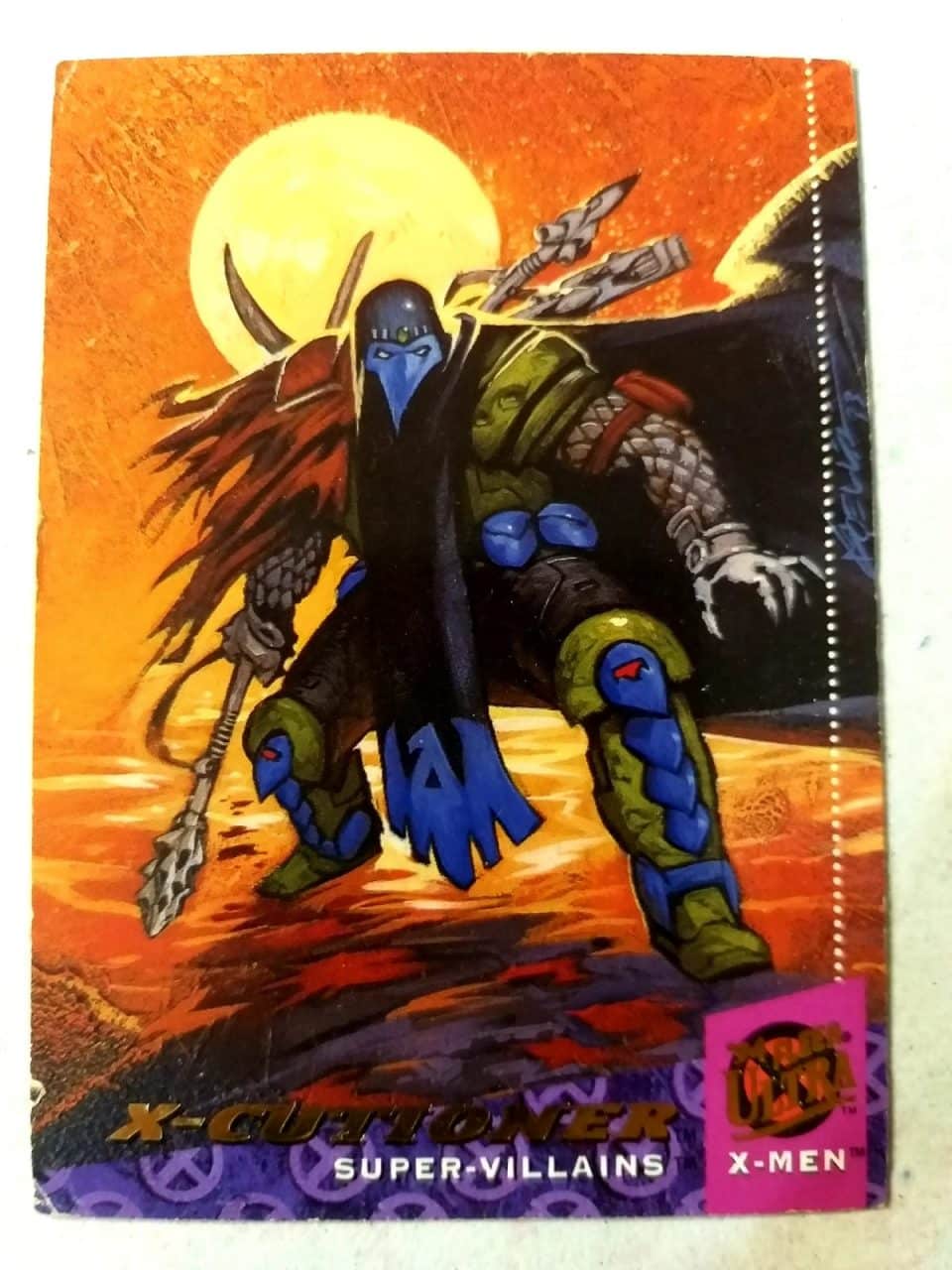 | Casa do Colecionador Card - 94' Fleer Ultra X-Men - X-Cutioner - 1994