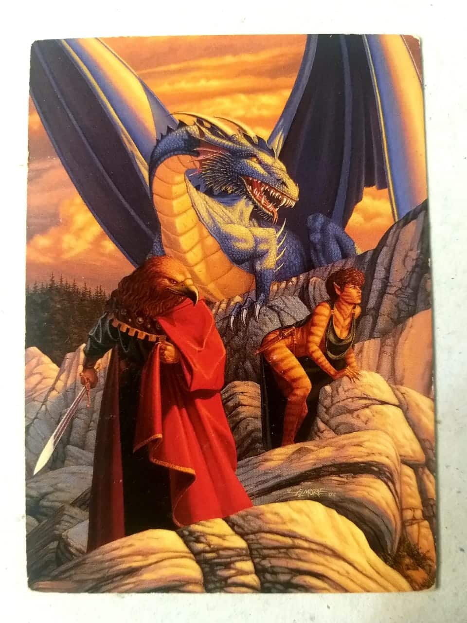 | Casa do Colecionador Card - Elmore Nº 04 - Strange Companions (Larry Elmore) 1994
