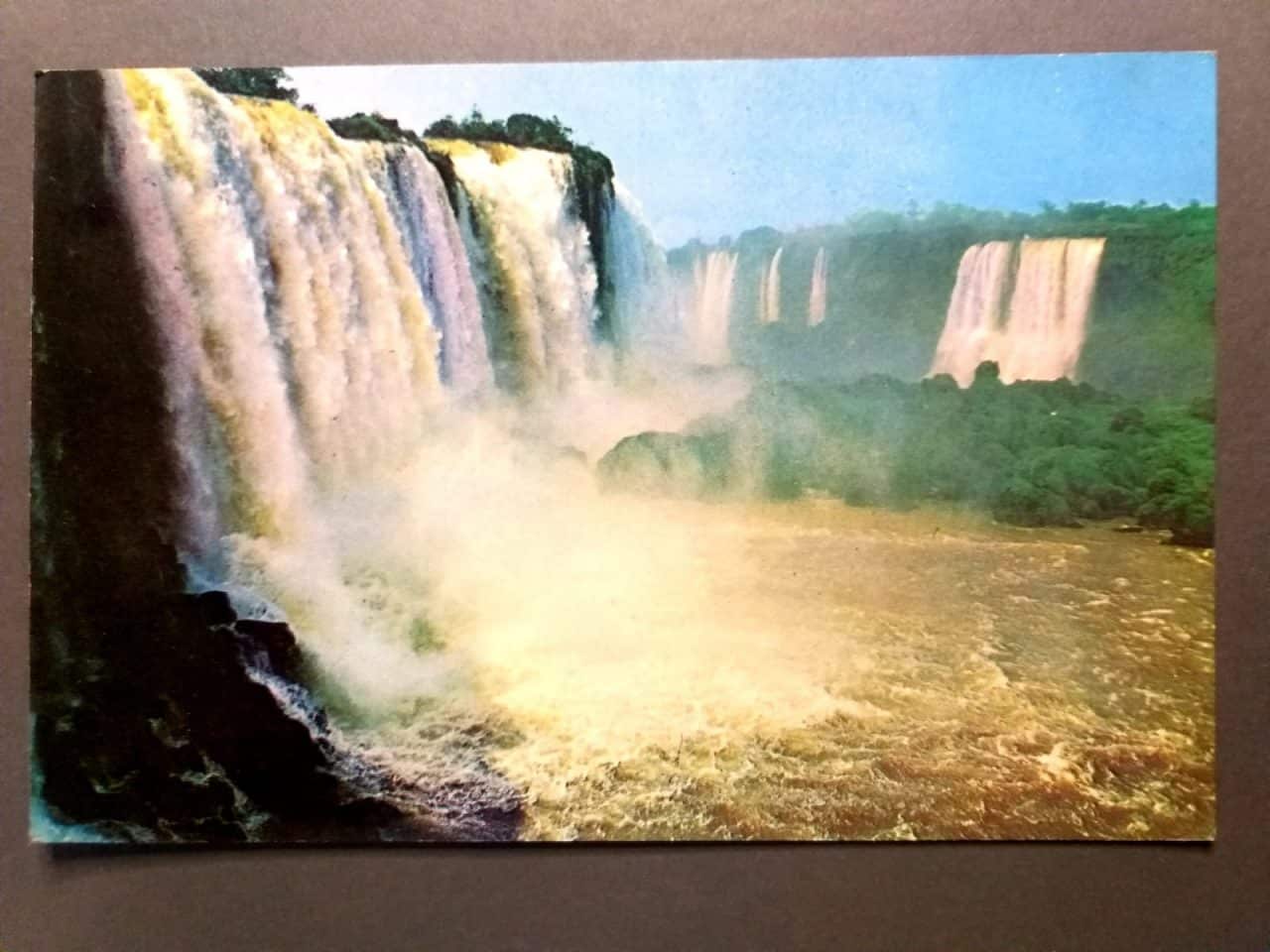 | Casa do Colecionador Cartão Postal - Cataratas do Iguaçu - Saltos Floriano e Deodoro