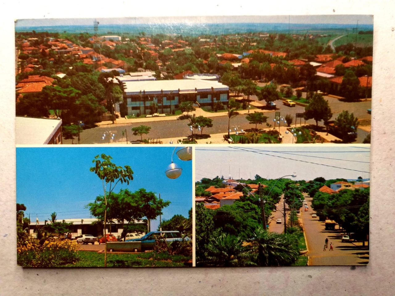 | Casa do Colecionador Cartão Postal - Paraná (Terra Boa) Vista Parcial da Cidade / Prefeitura Municipal / Av. Brasil