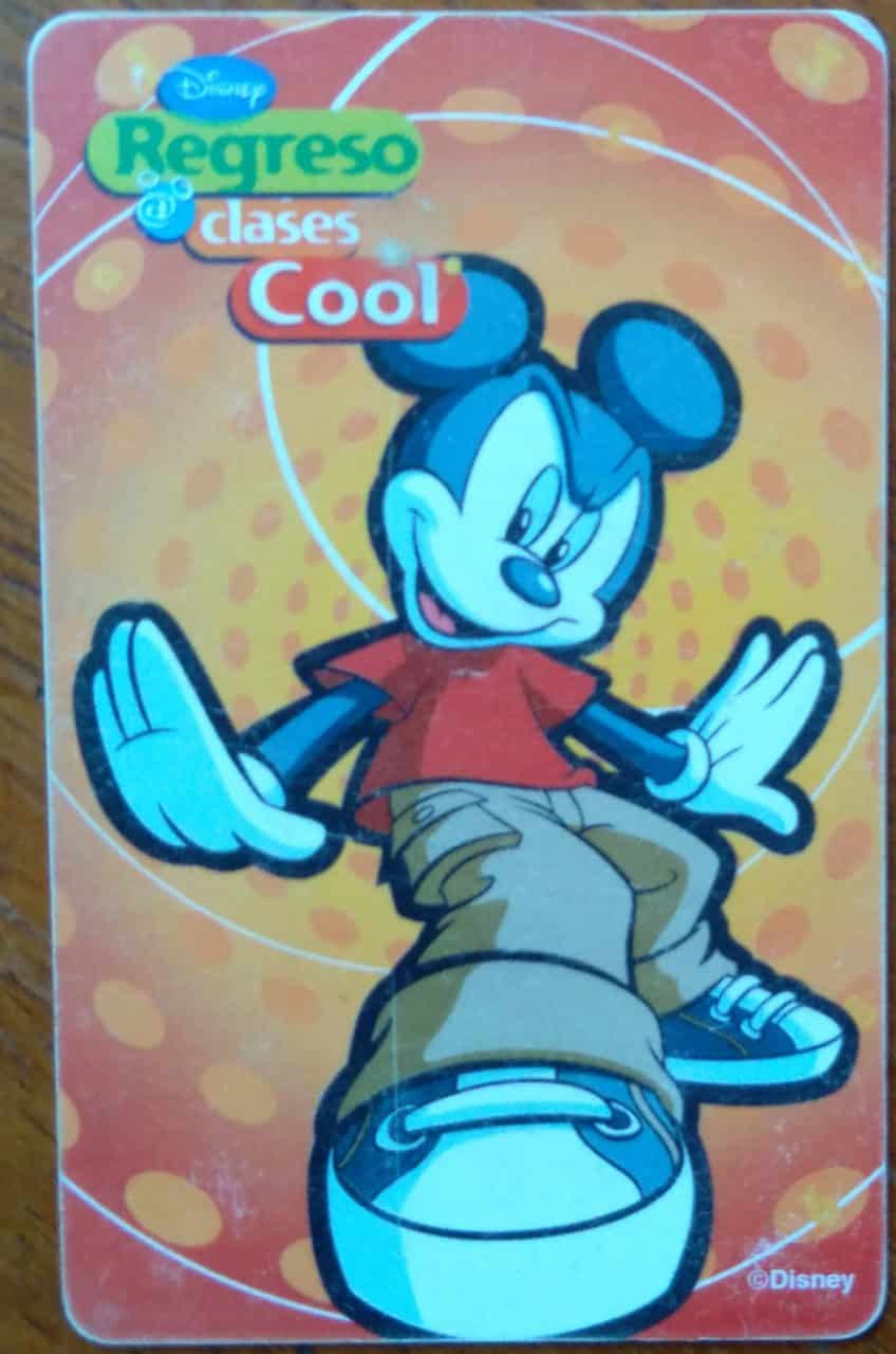 | Casa do Colecionador Cartão telefone Venezuela Cantv 2001 / Mickey dança tênis.