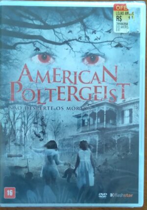 Dvd Flash Star American Poltergeist / Novo dublado.