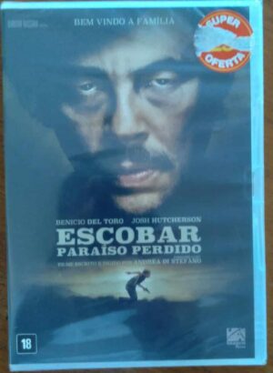 Dvd Imagem Escobar Paraíso perdido / Novo dublado.