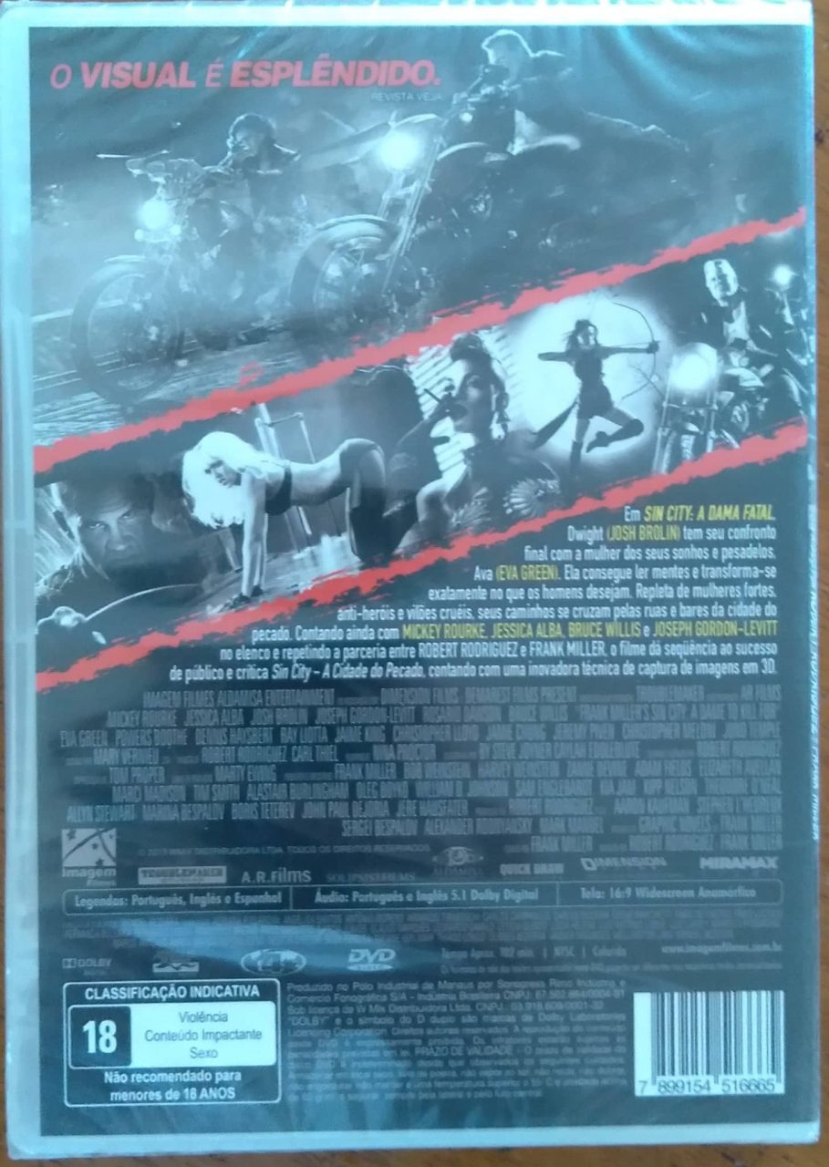 | Casa do Colecionador Dvd Sim City a Dama fatal / Novo Dublado