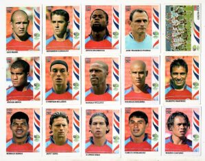 Figurinha – Album Copa do Mundo Alemanha 2006 – Time da Costa Rica - Valor Unitario