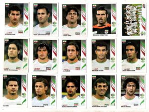 Figurinha – Album Copa do Mundo Alemanha 2006 – Time do Irã - Valor Unitario