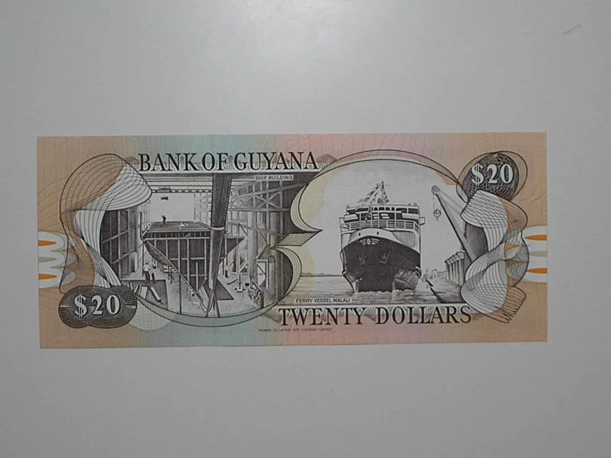 | Casa do Colecionador Guyana) 20 Dollars - 1992 / Flor de Estampa / 902479 / ce04