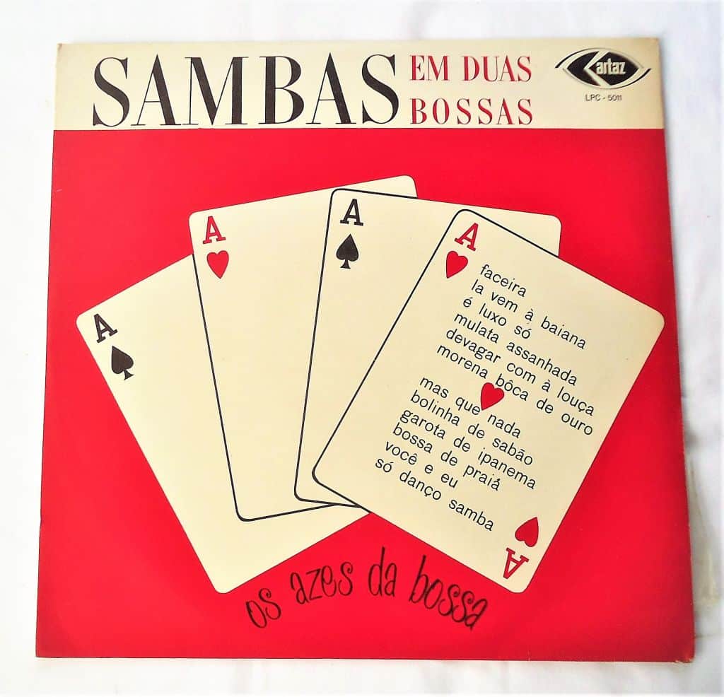 LP Vinil - Sambas Em Duas Bossas - Os Azes da Bossa - Cartaz - 1964