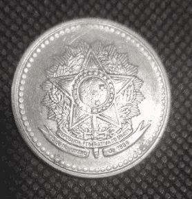 | Casa do Colecionador Moeda 10 Cruzados 1987 - Inox
