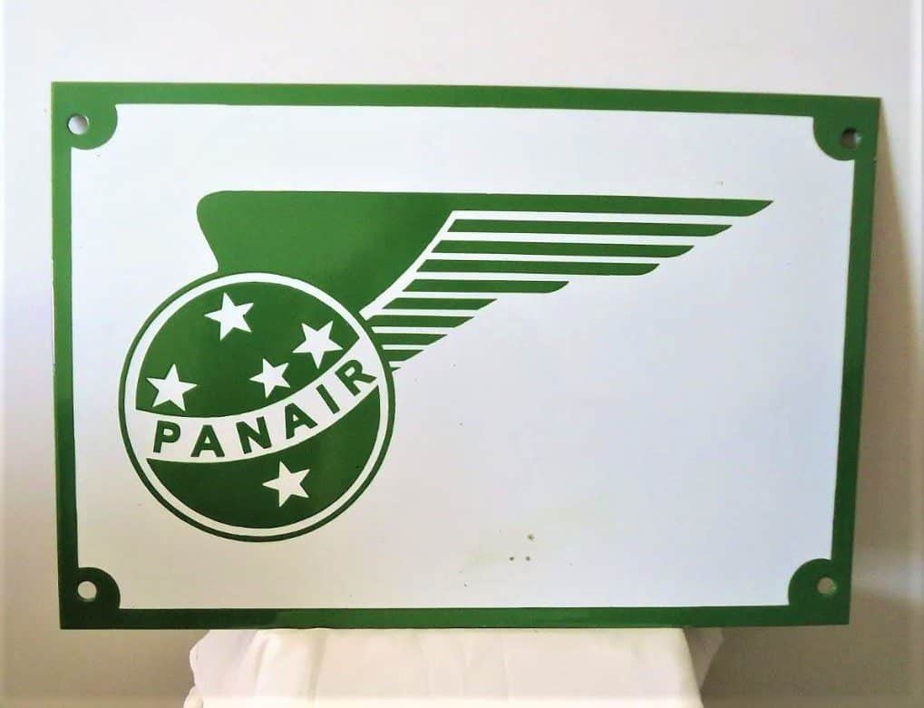 | Casa do Colecionador Placa Agata Esmaltada - Aviação - Panair Do Brasil