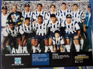 Pôster Placar – Avaí campeão catarinense 1997