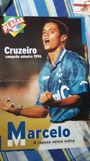 Pôster Placar Marcelo Ramos/Cruzeiro Campeão Mineiro 1996