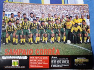 Pôster Placar – Sampaio Corrêa campeão brasileiro da Série C e maranhense