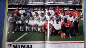 Pôster Placar – São Paulo supercampeão paulista 2002