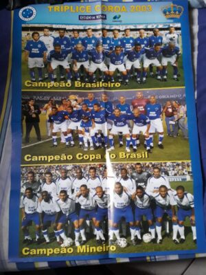 Pôster Tríplice Coroa 2003 – Estado de Minas