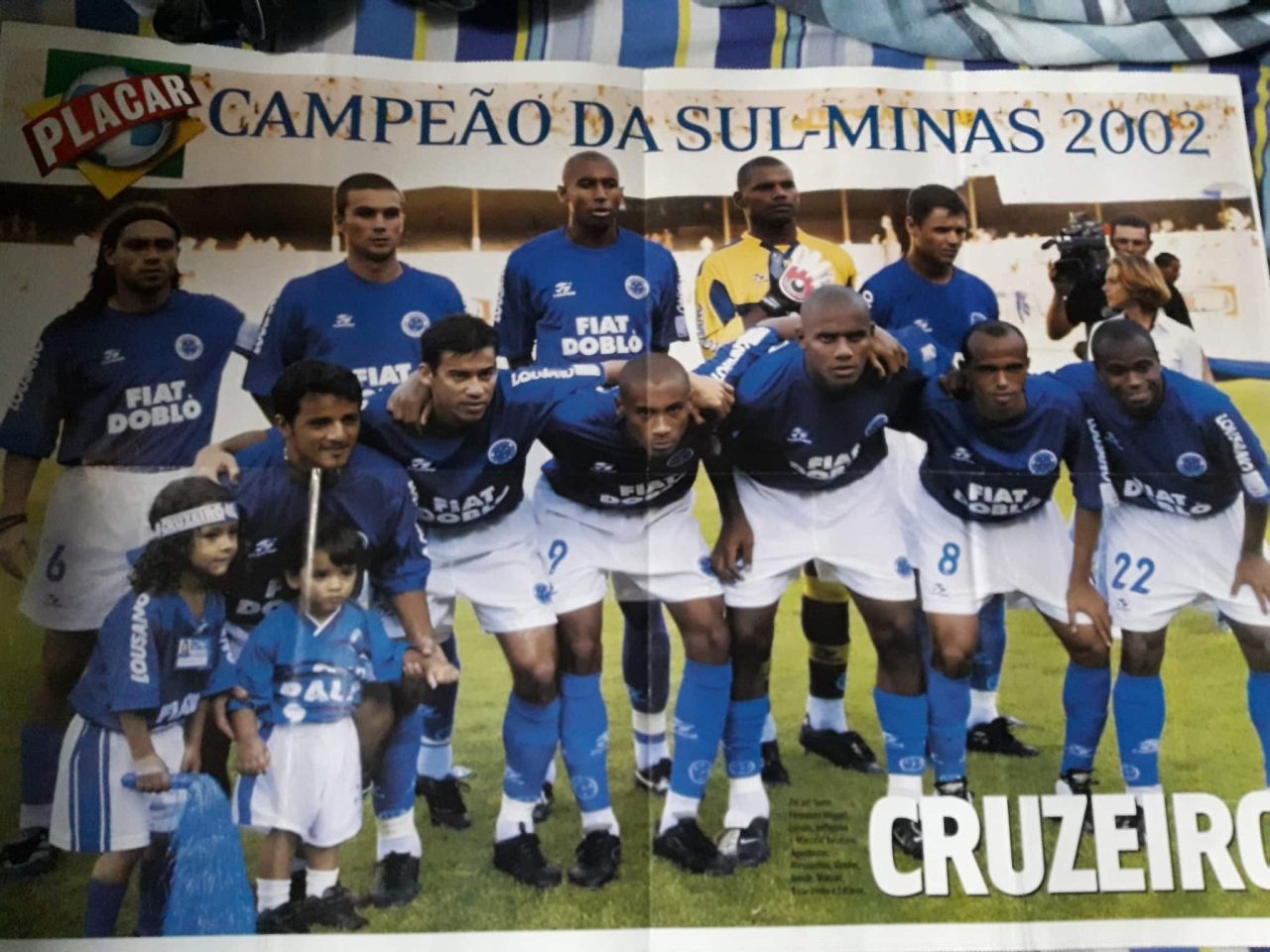 | Casa do Colecionador Revista Pôster Placar – Cruzeiro campeão da Copa Sul-Minas 2002