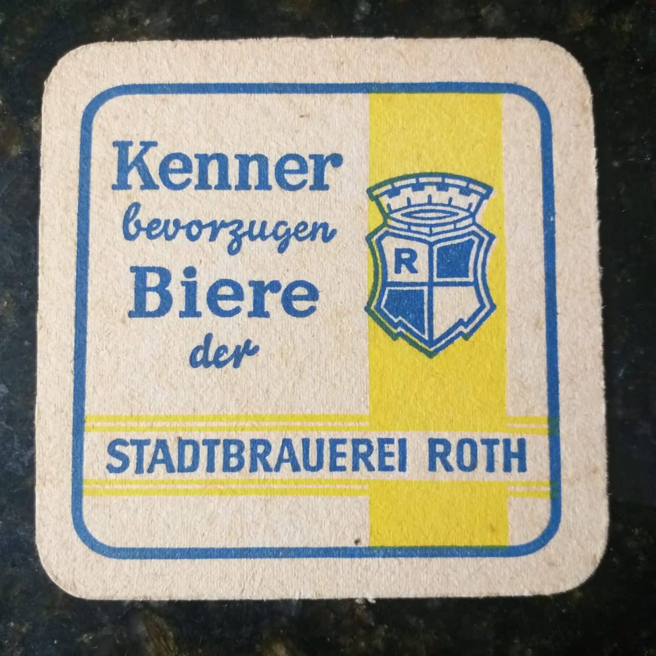 | Casa do Colecionador Bolacha De Chopp Estrangeira Alemanha Stadtbrauerei Roth 2