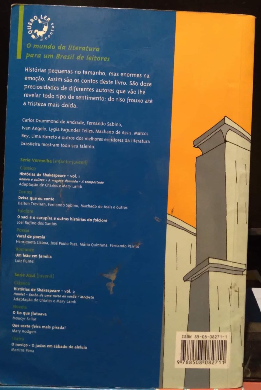| Casa do Colecionador Livro De conto em conto / Antônio de Alcântara Machado.